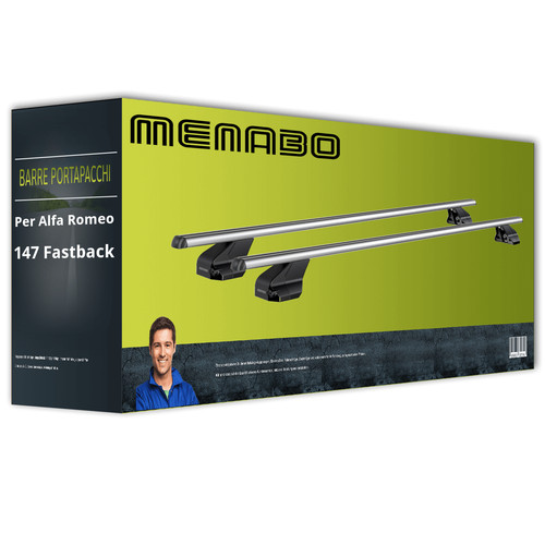 Barre portatutto alluminio - , per