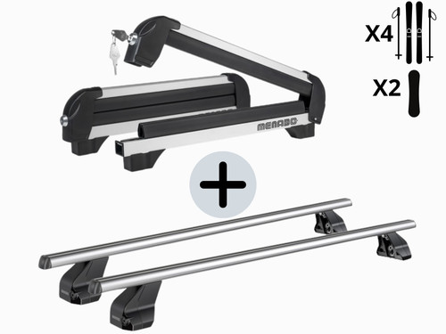 Kit portasci con barre - portasci, 4